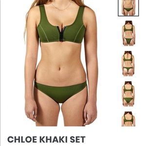 Hoaka Bikini Neoprene Swimsuit Set